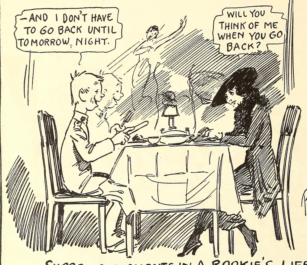 An illustration from That rookie from the 13th Squad, 1918, leaf 62