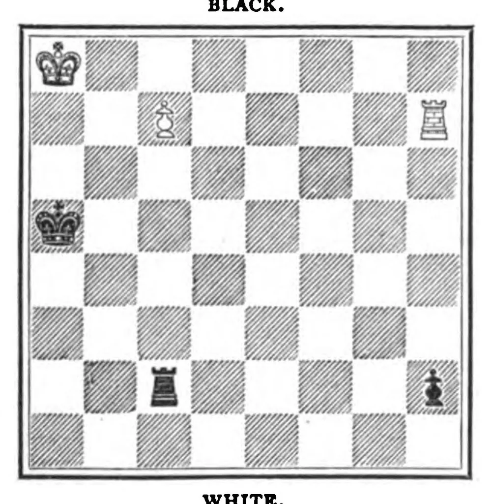 An illustration from The British Chess Magazine Volume 12 1892, 1892, leaf 381