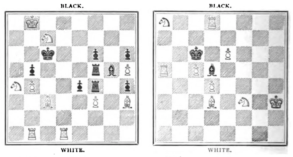 An illustration from The British Chess Magazine Volume 13 1893, 1893, leaf 240