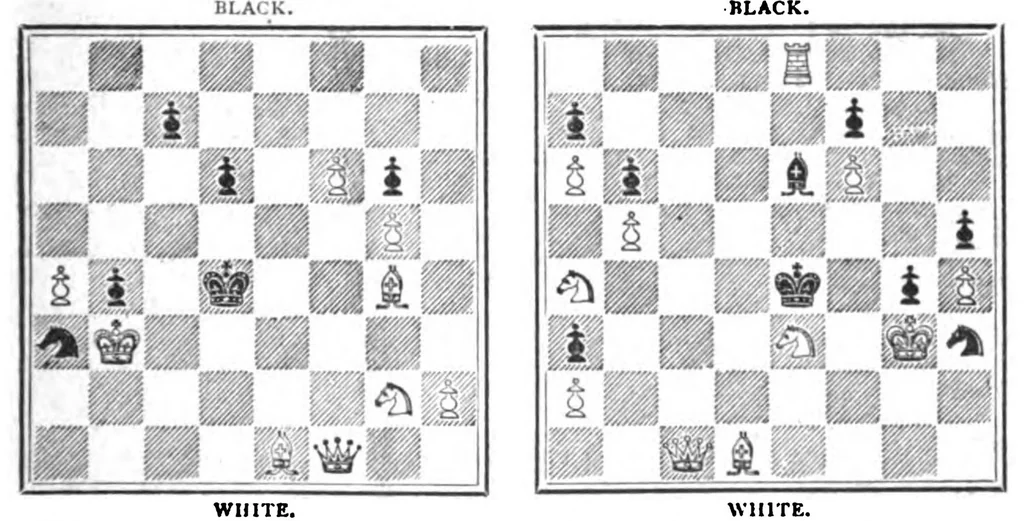 An illustration from The British Chess Magazine Volume 13 1893, 1893, leaf 497
