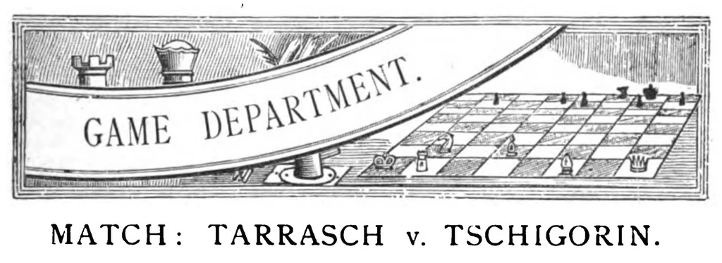 An illustration from The British Chess Magazine Volume 13 1893, 1893, leaf 543