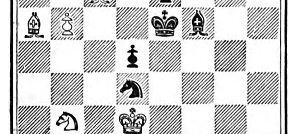 An illustration from The British Chess Magazine Volume 14 1894, 1894, leaf 292