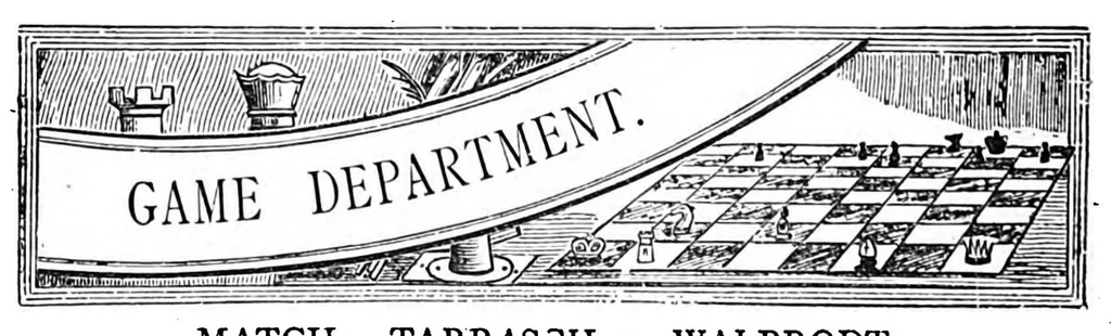 An illustration from The British Chess Magazine Volume 14 1894, 1894, leaf 390