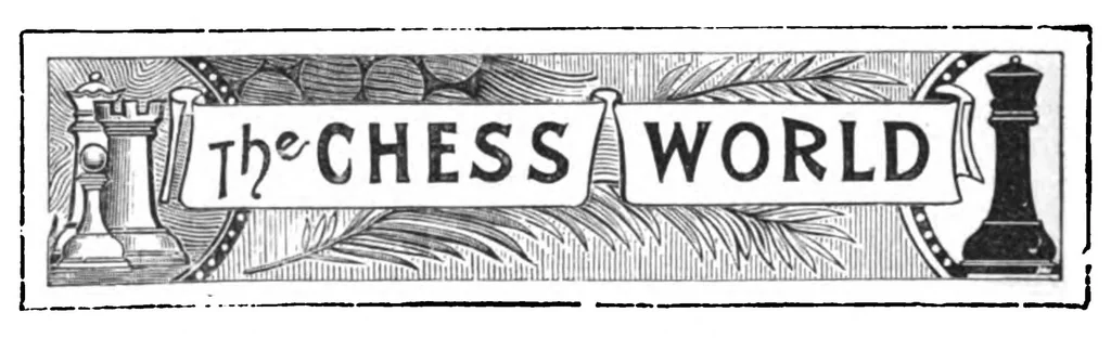 An illustration from The British Chess Magazine Volume 15 1895, 1895, leaf 266