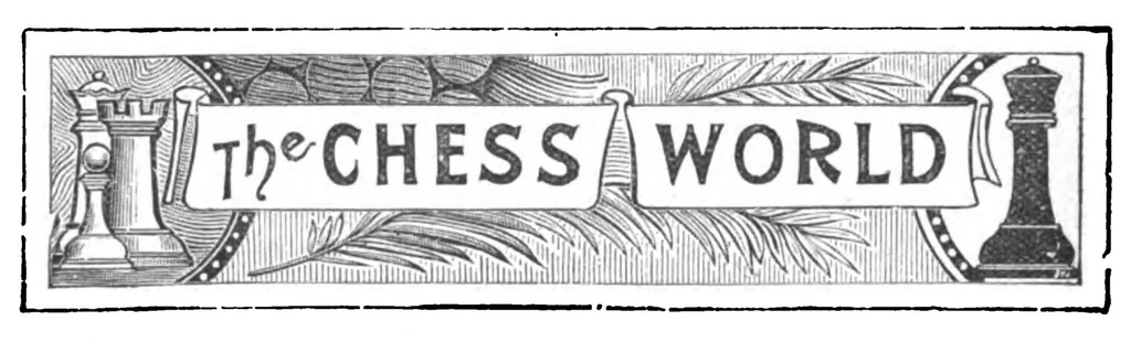 An illustration from The British Chess Magazine Volume 15 1895, 1895, leaf 342