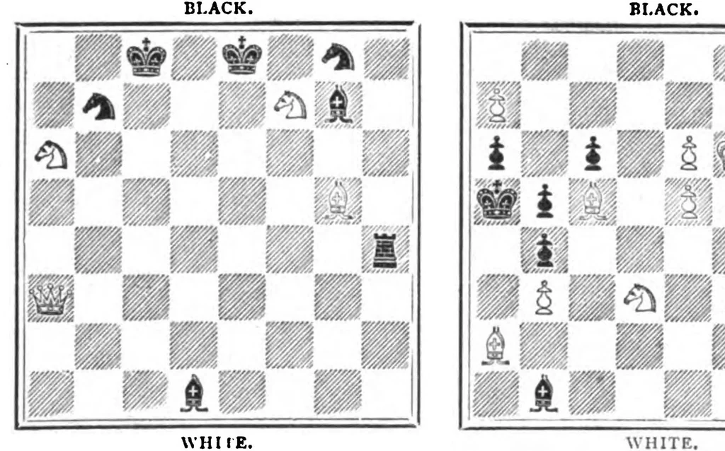 An illustration from The British Chess Magazine Volume 15 1895, 1895, leaf 62