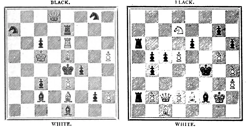 An illustration from The British Chess Magazine Volume 16 1896, 1896, leaf 279