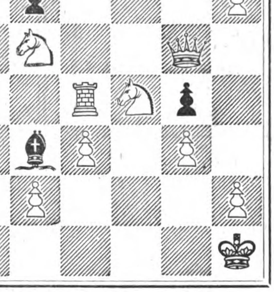 An illustration from The British Chess Magazine Volume 17 1897, 1897, leaf 261