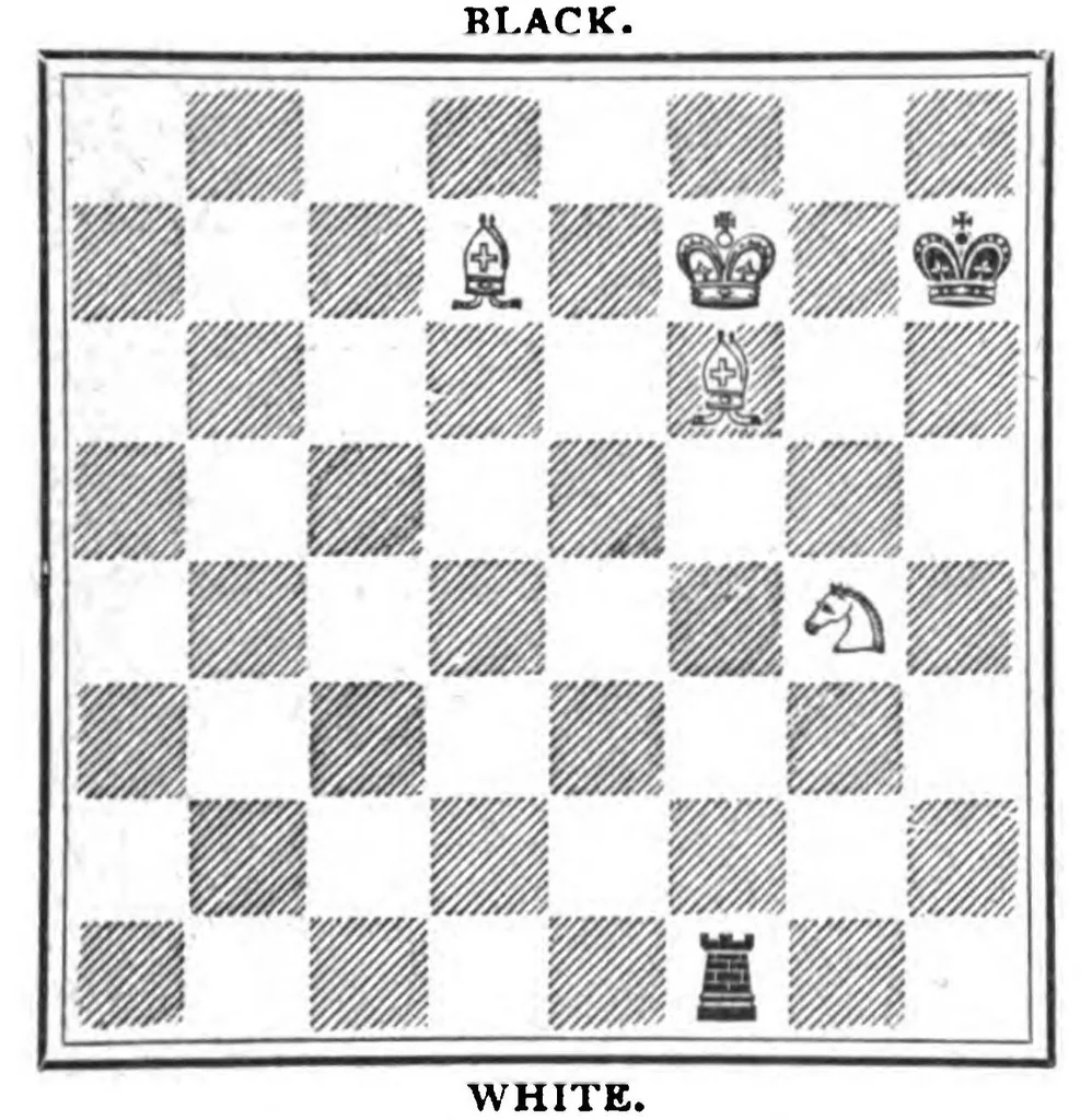 An illustration from The British Chess Magazine Volume 17 1897, 1897, leaf 288