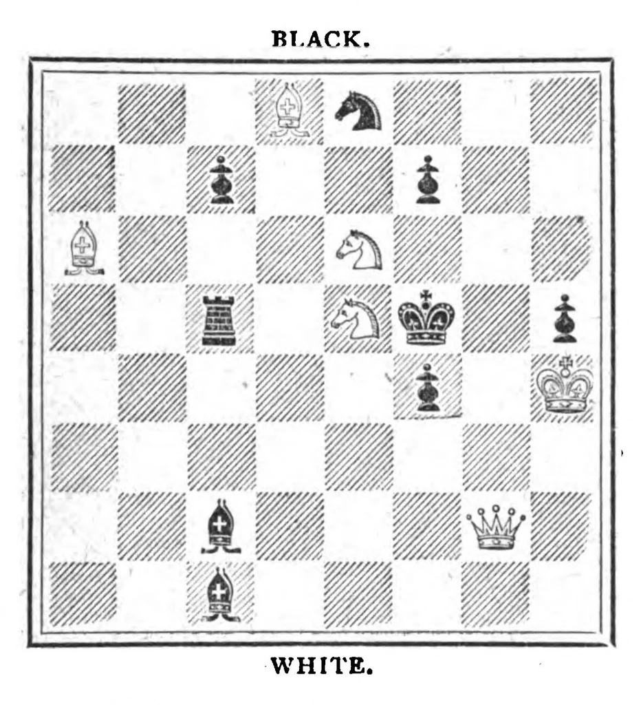 An illustration from The British Chess Magazine Volume 17 1897, 1897, leaf 381