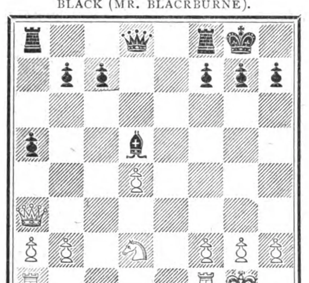 An illustration from The British Chess Magazine Volume 17 1897, 1897, leaf 425