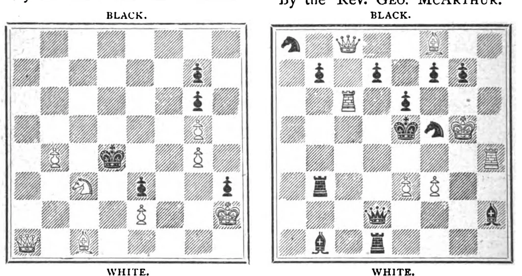 An illustration from The British Chess Magazine Volume 17 1897, 1897, leaf 486