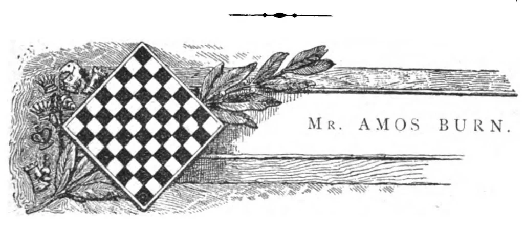 An illustration from The British Chess Magazine Volume 18 1898, 1898, leaf 419
