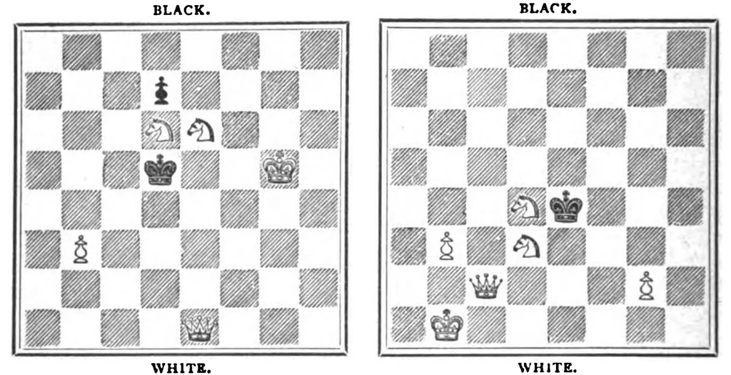 An illustration from The British Chess Magazine Volume 19 1899, 1899, leaf 292