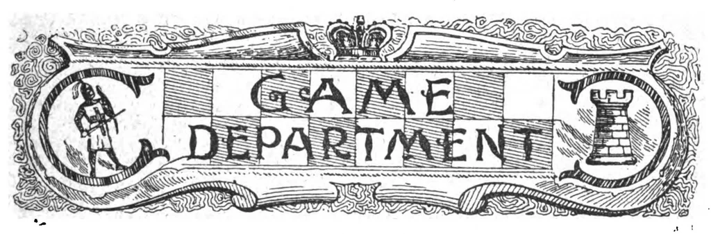 An illustration from The British Chess Magazine Volume 21 1901, 1901, leaf 385