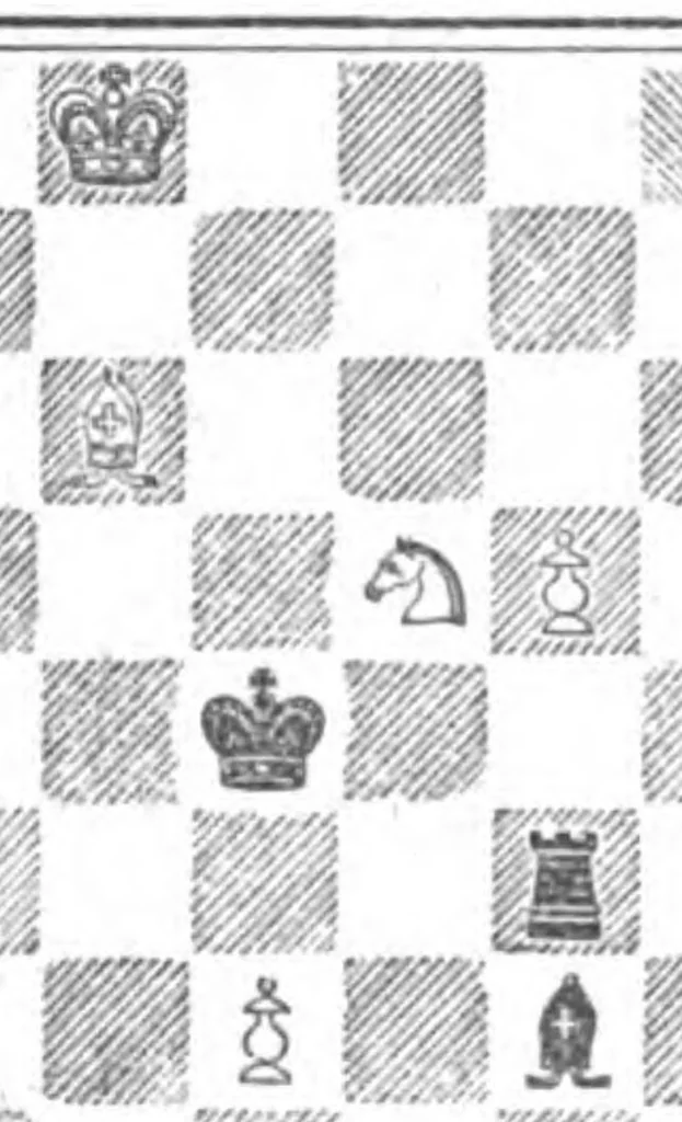 An illustration from The British Chess Magazine Volume 22 1902, 1902, leaf 356