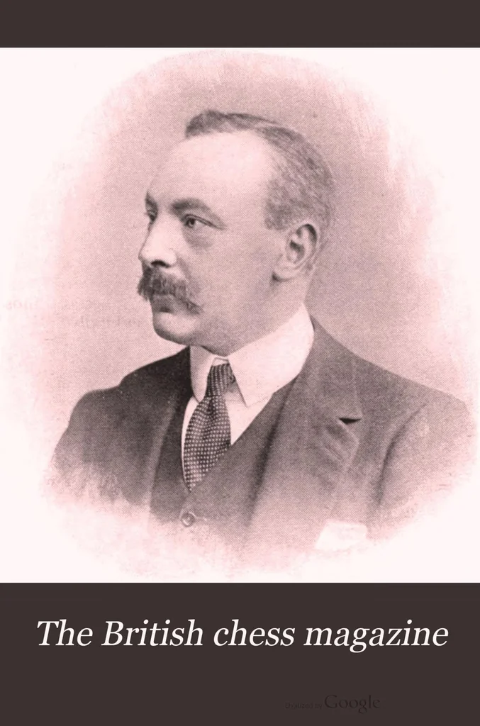 An illustration from The British Chess Magazine Volume 23 1903, 1903, leaf 1