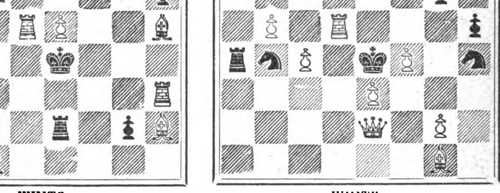 An illustration from The British Chess Magazine Volume 23 1903, 1903, leaf 160