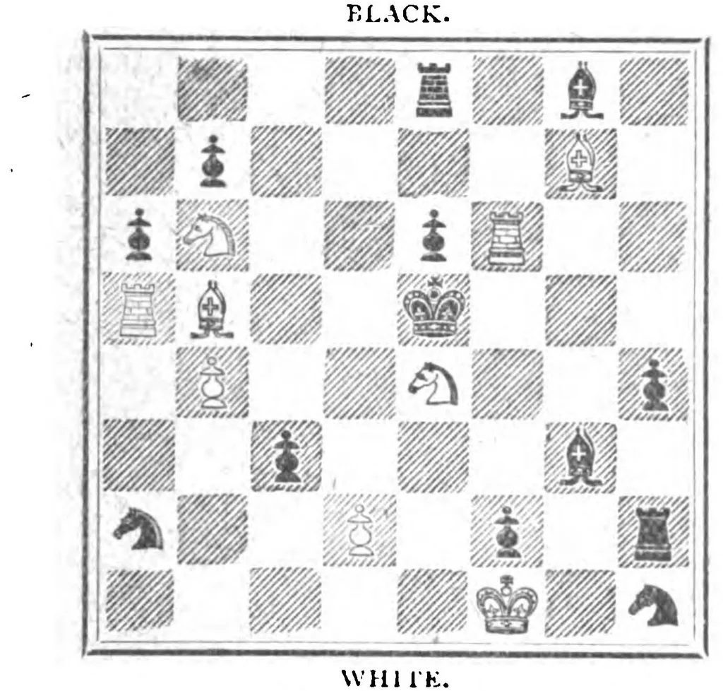 An illustration from The British Chess Magazine Volume 24 1904, 1904, leaf 138
