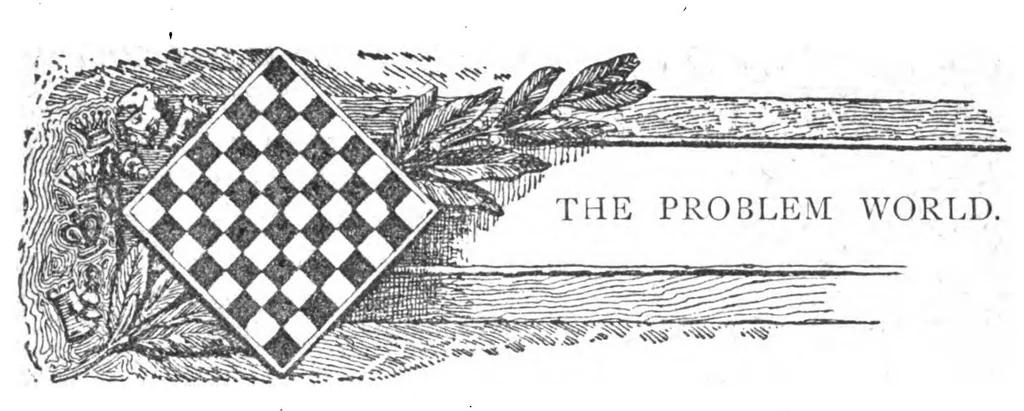 An illustration from The British Chess Magazine Volume 24 1904, 1904, leaf 453