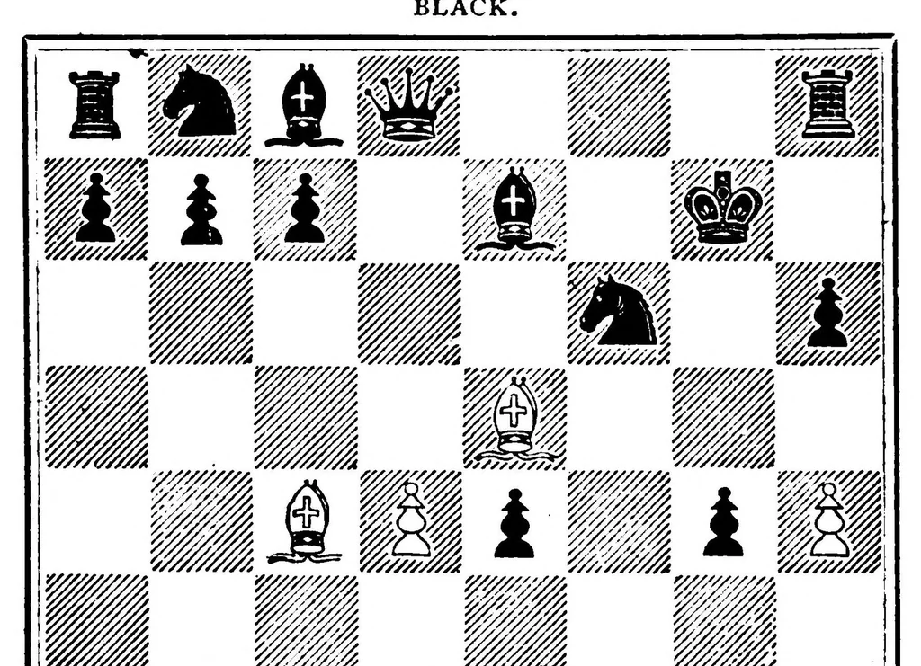 An illustration from The British Chess Magazine Volume 24 1904, 1904, leaf 87
