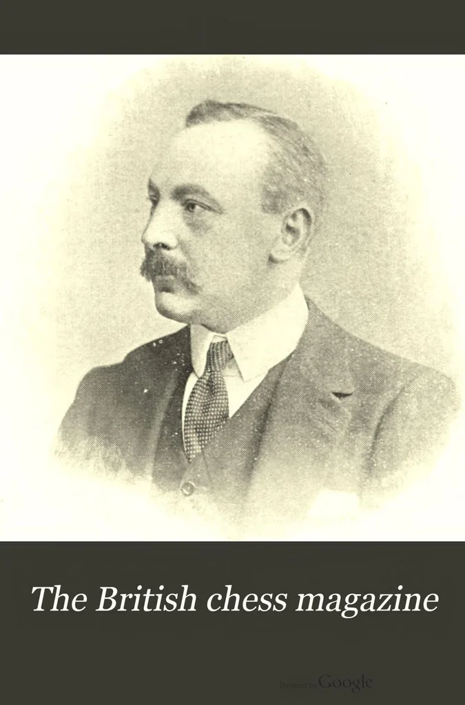 An illustration from The British Chess Magazine Volume 26 1906, 1906, leaf 1