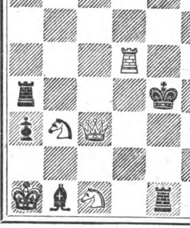An illustration from The British Chess Magazine Volume 26 1906, 1906, leaf 293
