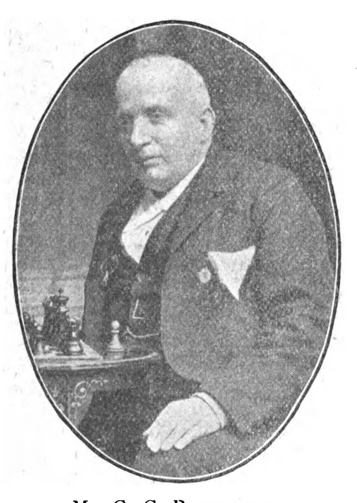 An illustration from The British Chess Magazine Volume 26 1906, 1906, leaf 32
