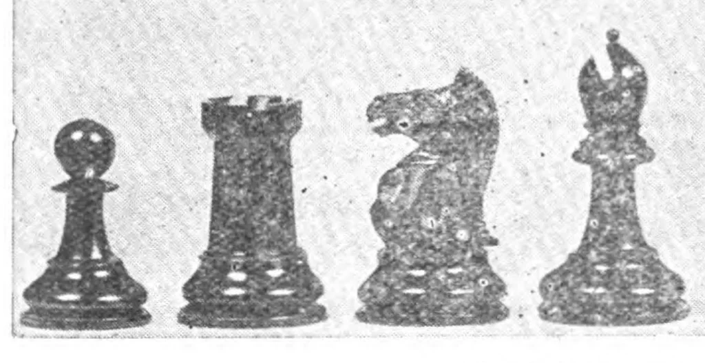 An illustration from The British Chess Magazine Volume 27 1907, 1907, leaf 522