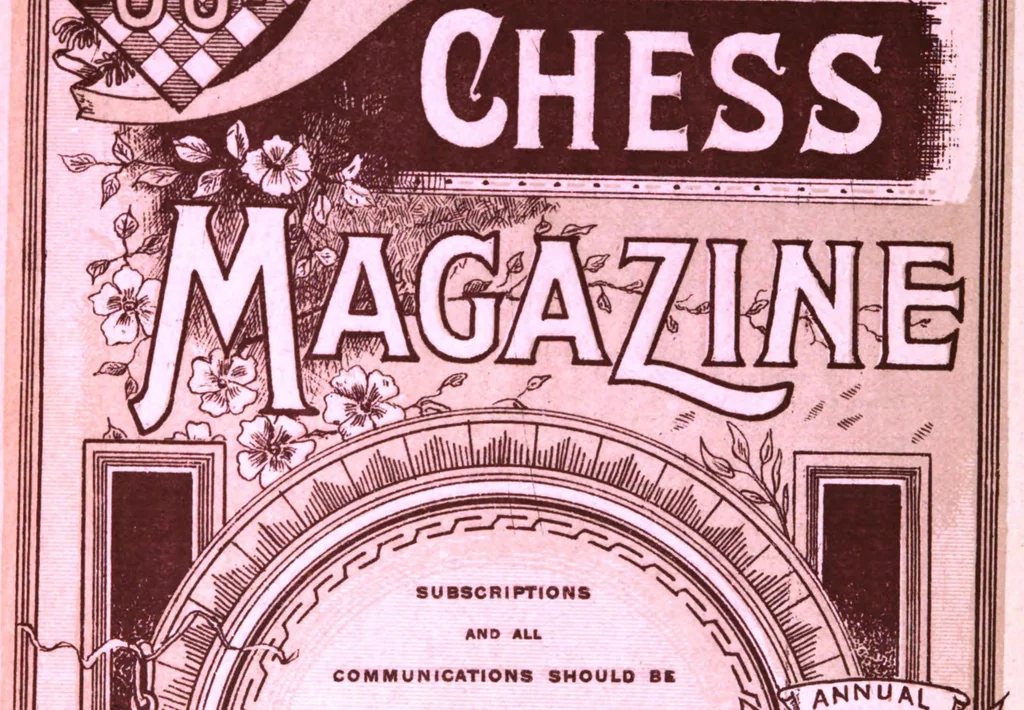 An illustration from The British Chess Magazine Volume 27 1907, 1907, leaf 625
