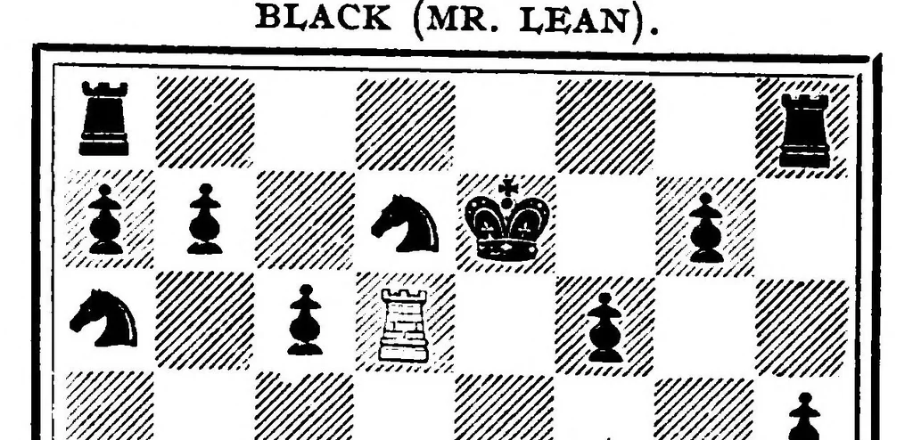 An illustration from The British Chess Magazine Volume 28 1908, 1908, leaf 483