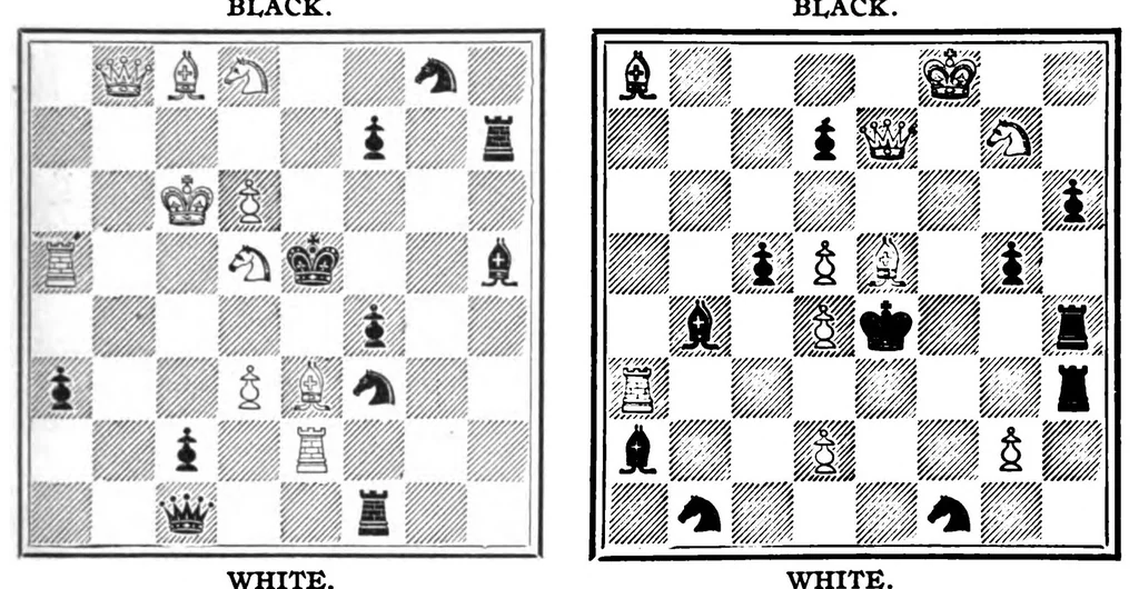 An illustration from The British Chess Magazine Volume 29 1909, 1909, leaf 547