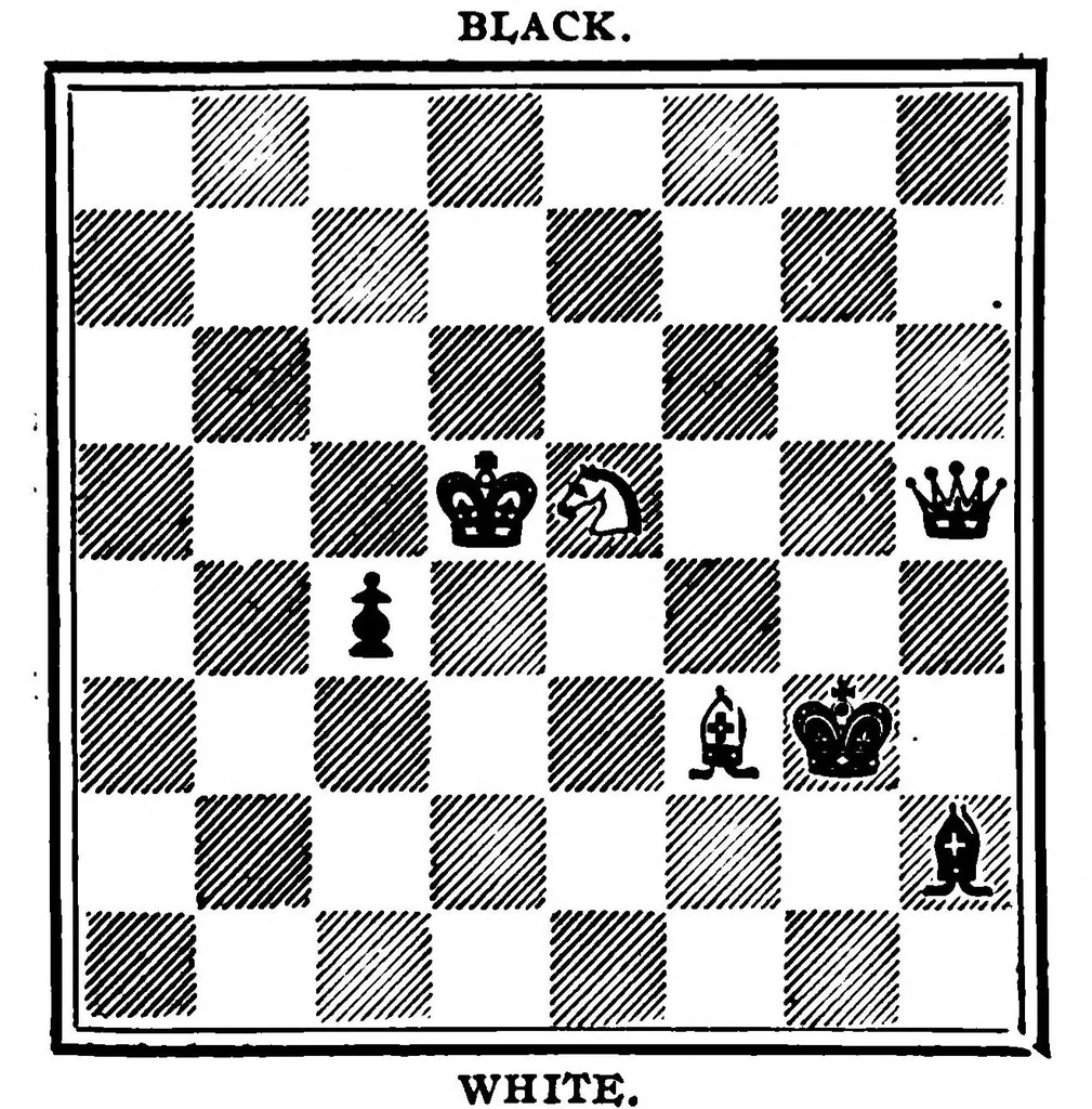 An illustration from The British Chess Magazine Volume 32 1912, 1912, leaf 503