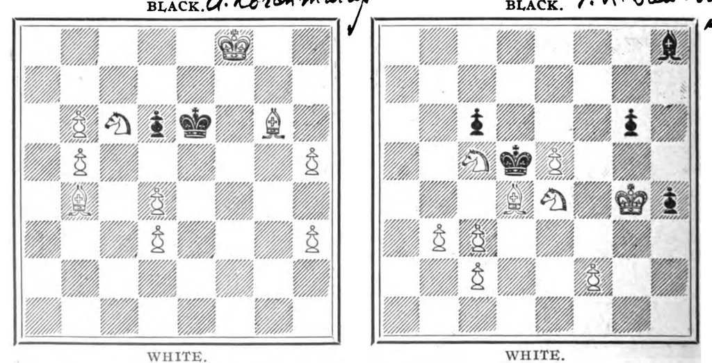 An illustration from The British Chess Magazine Volume 33 1913, 1913, leaf 472