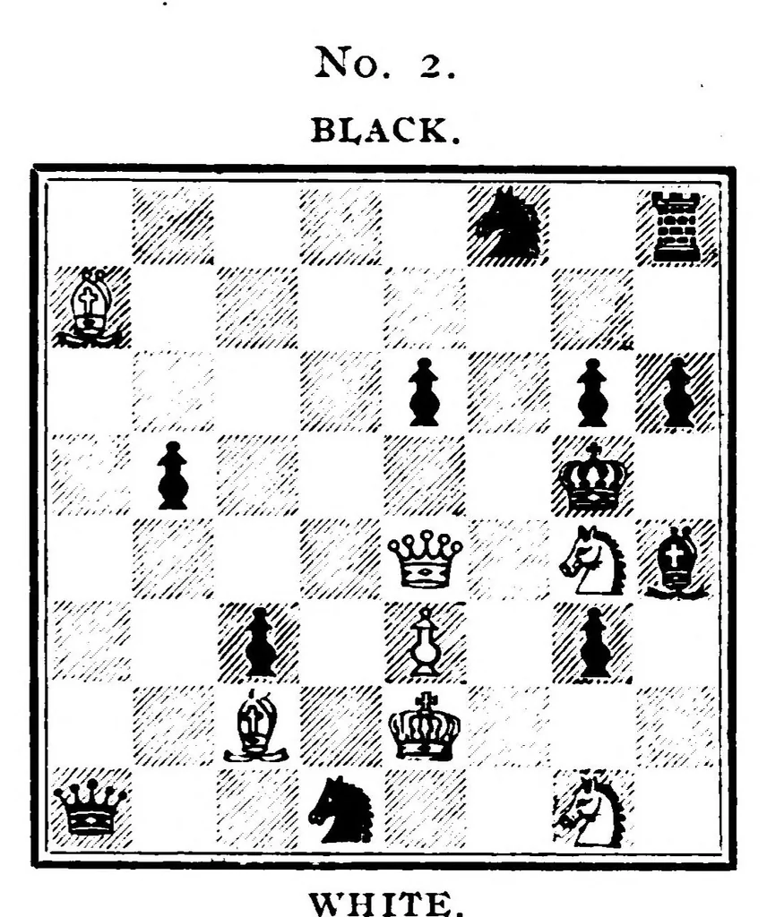An illustration from The British Chess Magazine Volume 34 1914, 1914, leaf 98