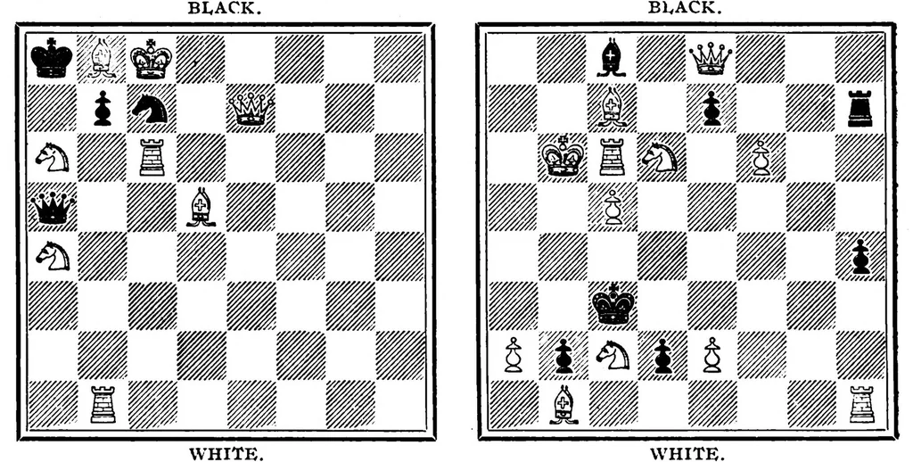 An illustration from The British Chess Magazine Volume 36 1916, 1916, leaf 180