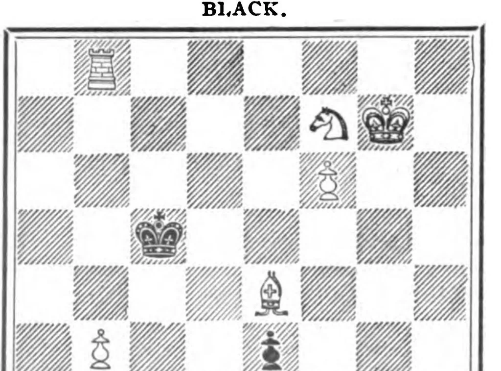 An illustration from The British Chess Magazine Volume 36 1916, 1916, leaf 342