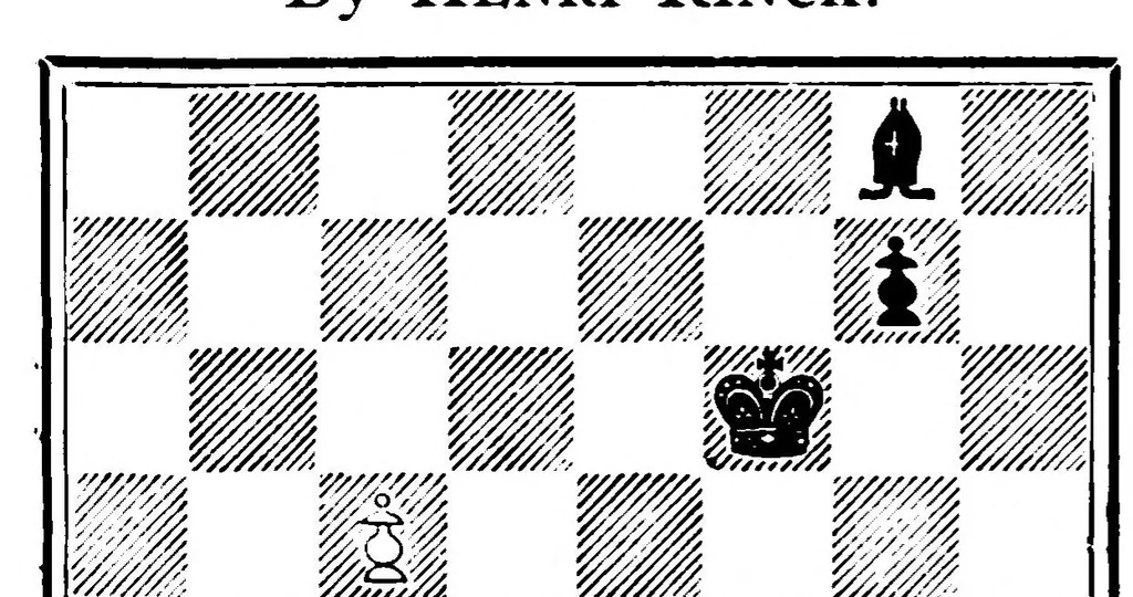 An illustration from The British Chess Magazine Volume 37 1917, 1917, leaf 273