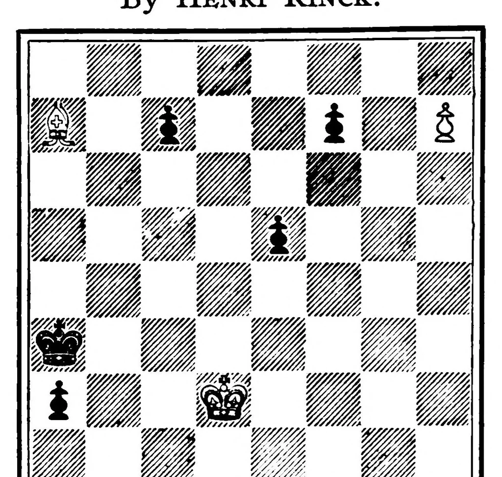 An illustration from The British Chess Magazine Volume 37 1917, 1917, leaf 441