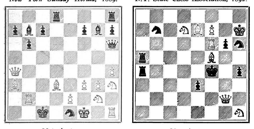 An illustration from The British Chess Magazine Volume 39 1919, 1919, leaf 111