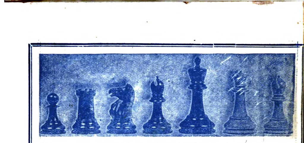 An illustration from The British Chess Magazine Volume 40 1920, 1920, leaf 450