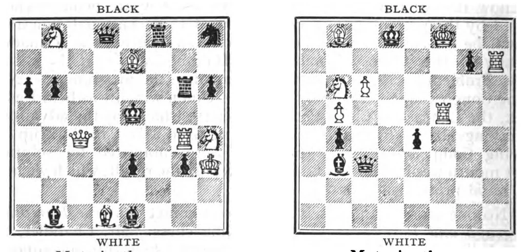 An illustration from The British Chess Magazine Volume 41 1921, 1921, leaf 181