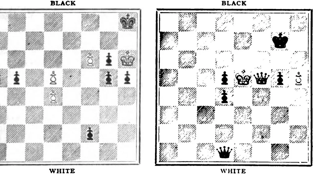 An illustration from The British Chess Magazine Volume 41 1921, 1921, leaf 206