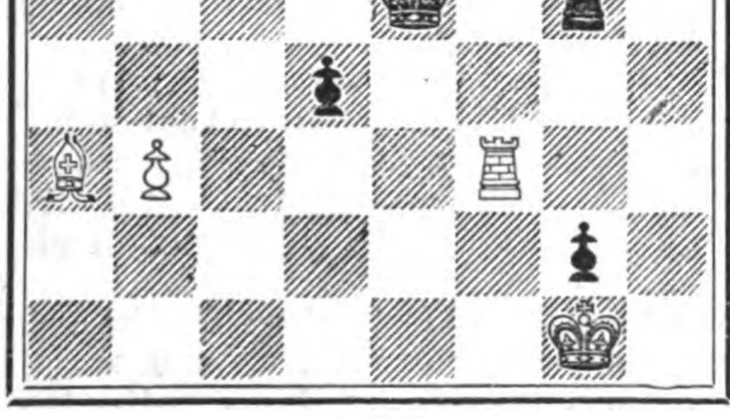 An illustration from The British Chess Magazine Volume 41 1921, 1921, leaf 57