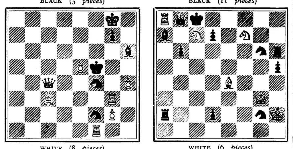 An illustration from The British Chess Magazine Volume 42 1922, 1922, leaf 140