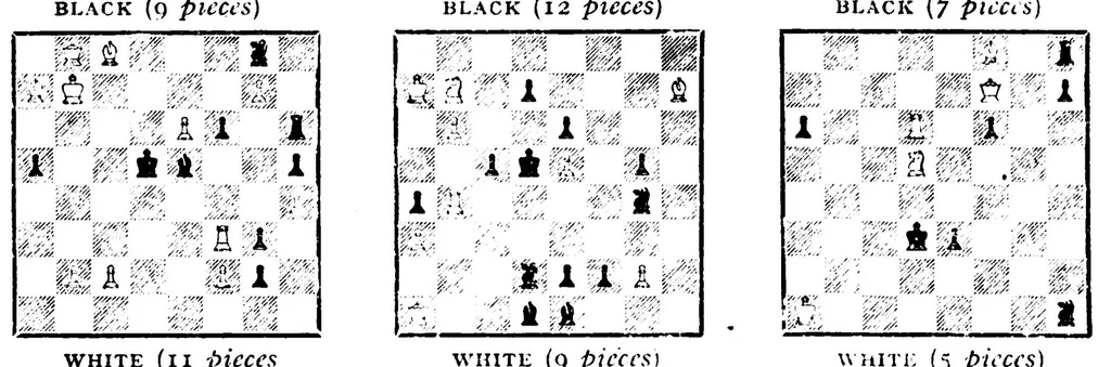 An illustration from The British Chess Magazine Volume 42 1922, 1922, leaf 187