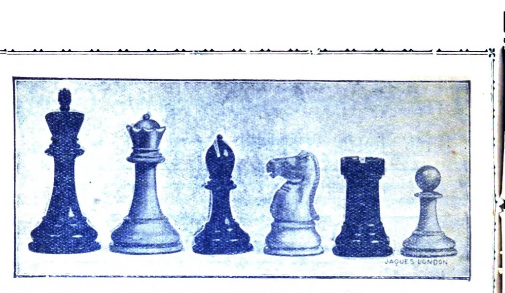 An illustration from The British Chess Magazine Volume 42 1922, 1922, leaf 544