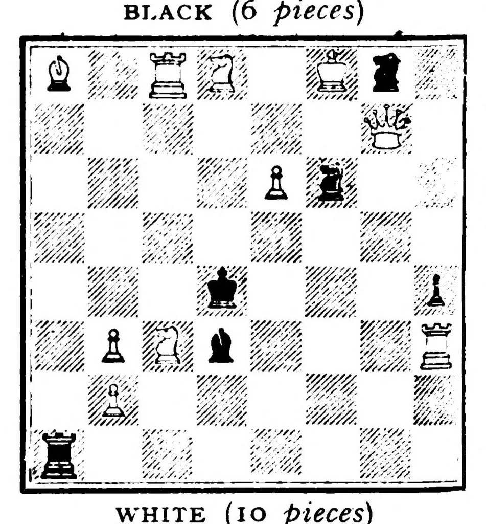 An illustration from The British Chess Magazine Volume 43 1923, 1923, leaf 230