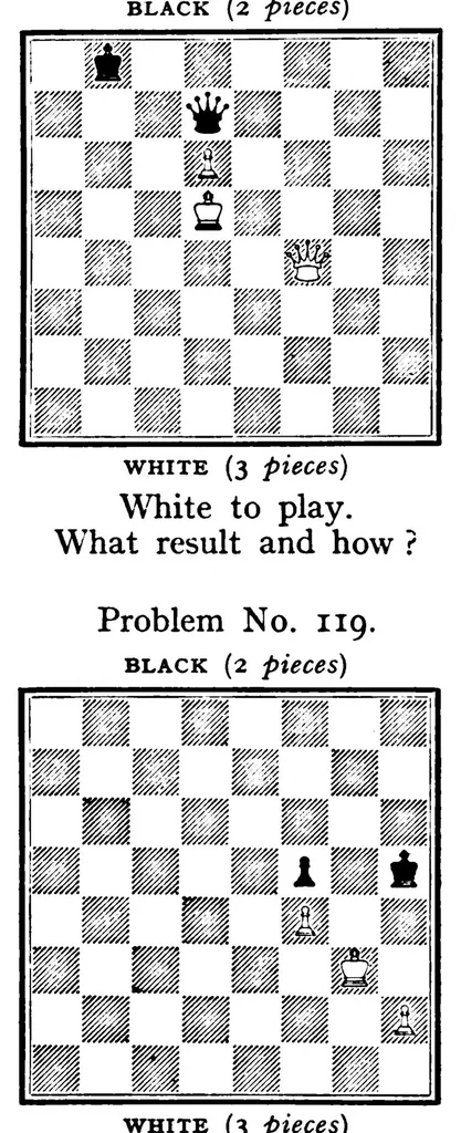 An illustration from The British Chess Magazine Volume 43 1923, 1923, leaf 383