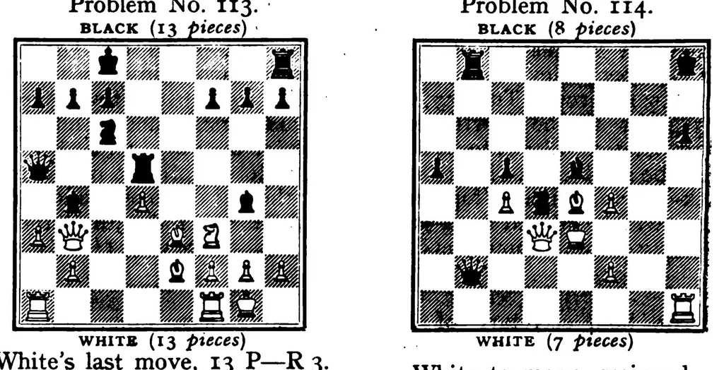 An illustration from The British Chess Magazine Volume 43 1923, 1923, leaf 418